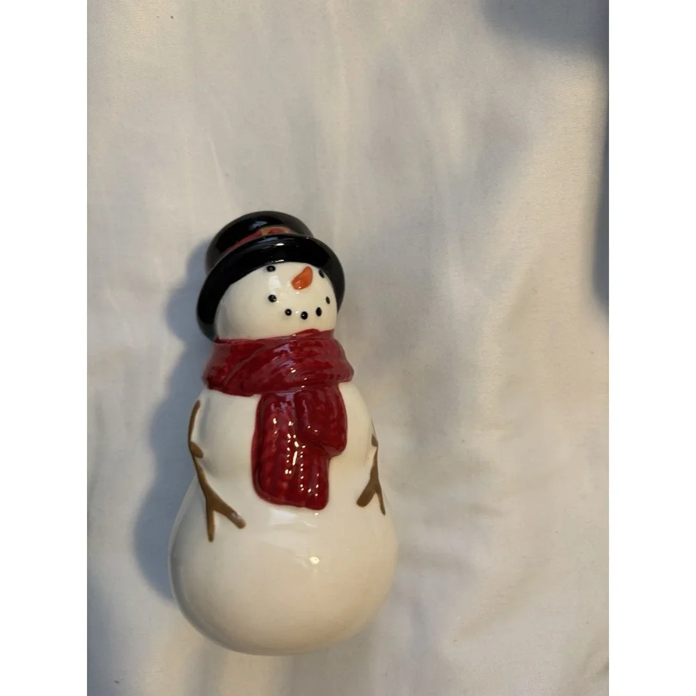 St. Nicholas‎ Square Yuletide Salt & Pepper Shaker Set/Christmas Tree & Snowman